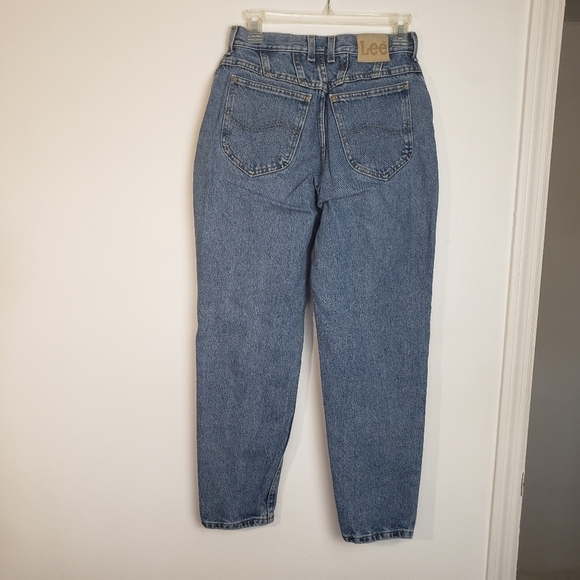 Lee Vintage  Stone Wash Cotton Mom Jeans Size P8 - Picture 2 of 11
